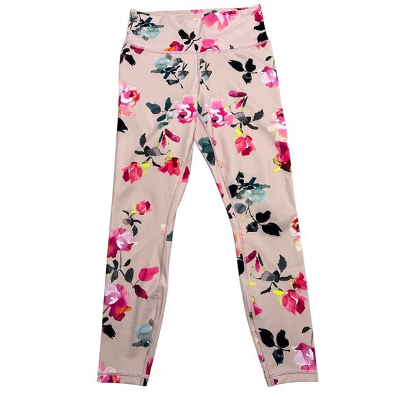 ATHLETA Elation 7/8 Tight Activewear Floral Leggings -‎ Stretch - size S - Picture 2 of 10